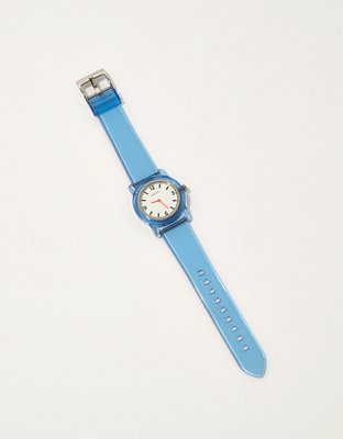 Breda Play Plastic Transparent Watch