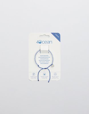 4ocean Signature Blue Beaded Bracelet