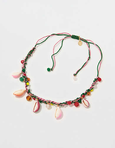 Aerie Beaded Rope Necklace