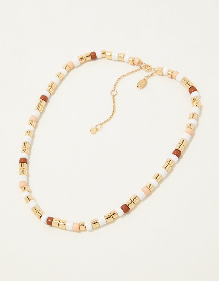 Aerie Candy Enamel Bead Necklace