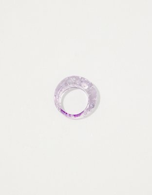 Aerie Bubble Glass Resin Ring