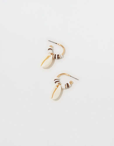 Aerie Beaded Shell Earrings