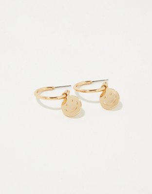 Aerie Charm Mini Hoop Earrings — фото 2