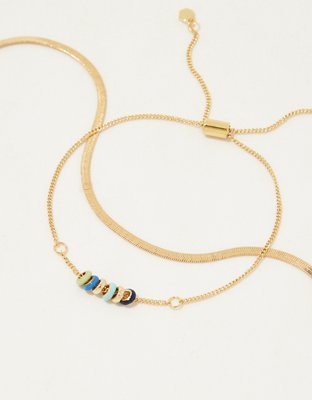 Aerie Enamel Bead Bracelet