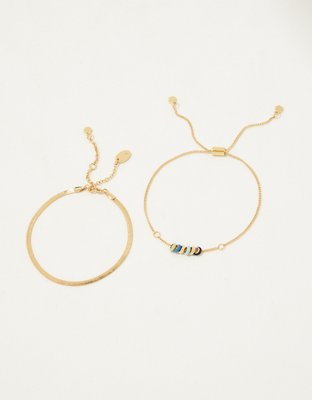 Aerie Enamel Bead Bracelet