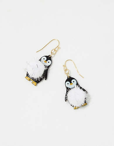 Aerie Penguin Earrings