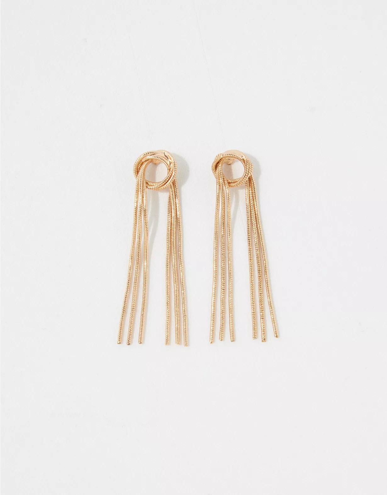 Aerie Knotted Chain Earrings