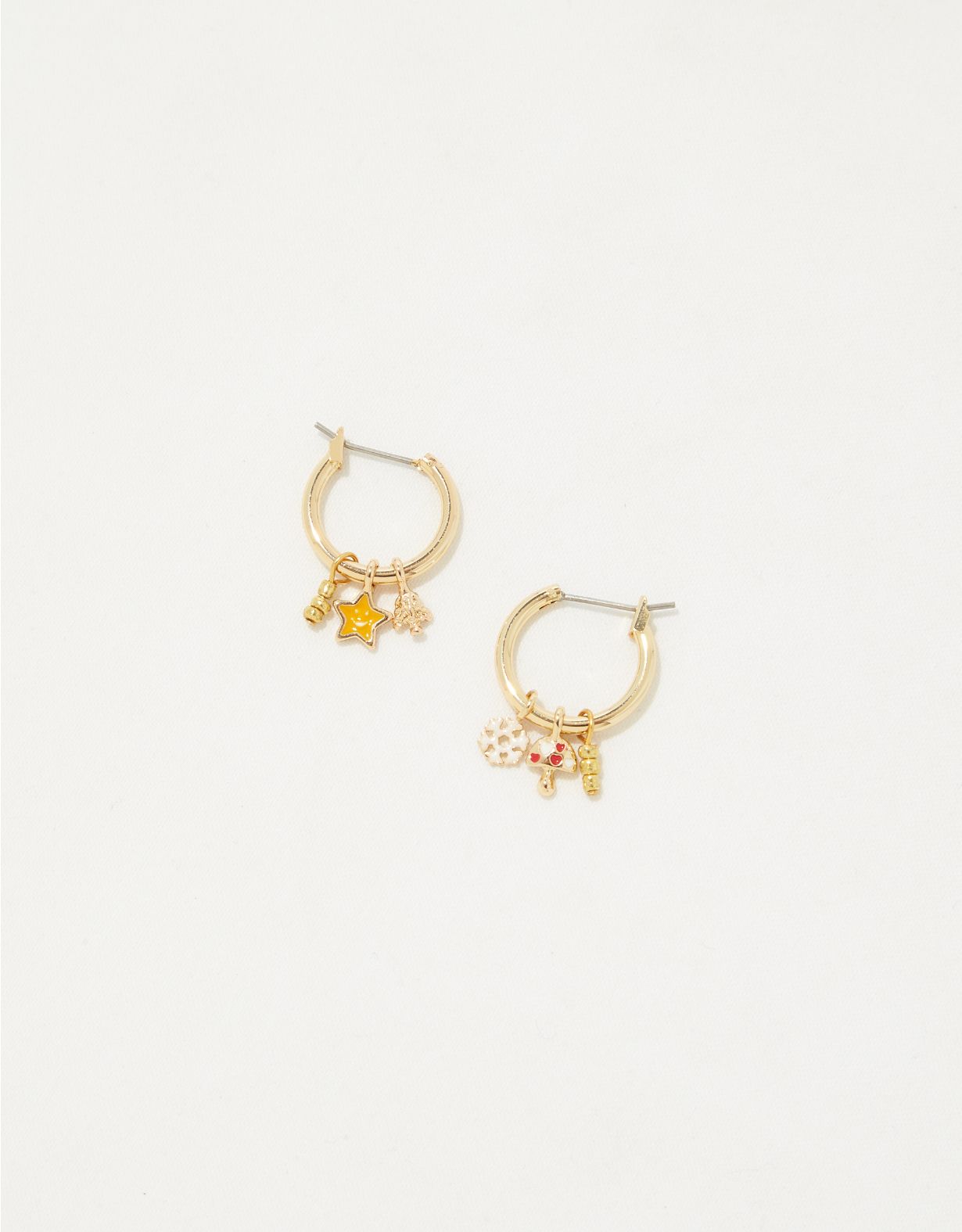 Aerie Holiday Charm Earrings