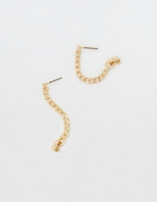 Aerie Chain Stud Earrings