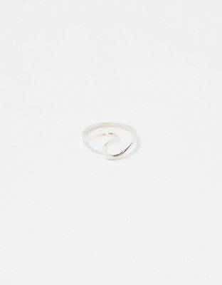 Pura Vida Sterling Silver Wave Ring