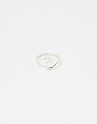 Pura Vida Sterling Silver Wave Ring