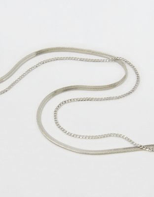 Aerie Snake Rope Chain Necklace