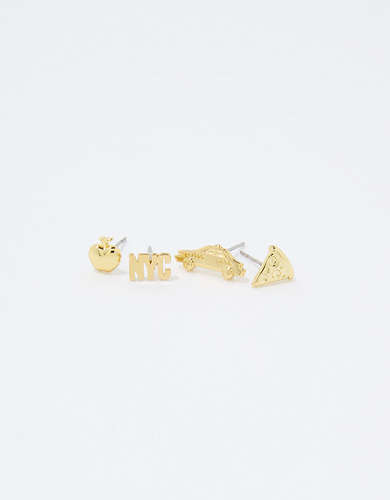Aerie NYC Icon Stud Earring Pack