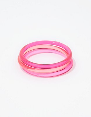 Bracelets lestés transparents fluo Aerie