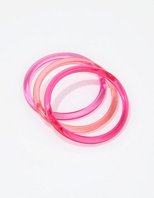 Bracelets lestés transparents fluo Aerie