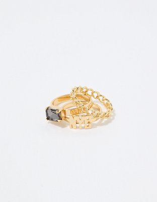 Aerie NYC Icon Ring Pack