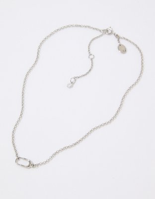 Aerie Paper Clip Necklace
