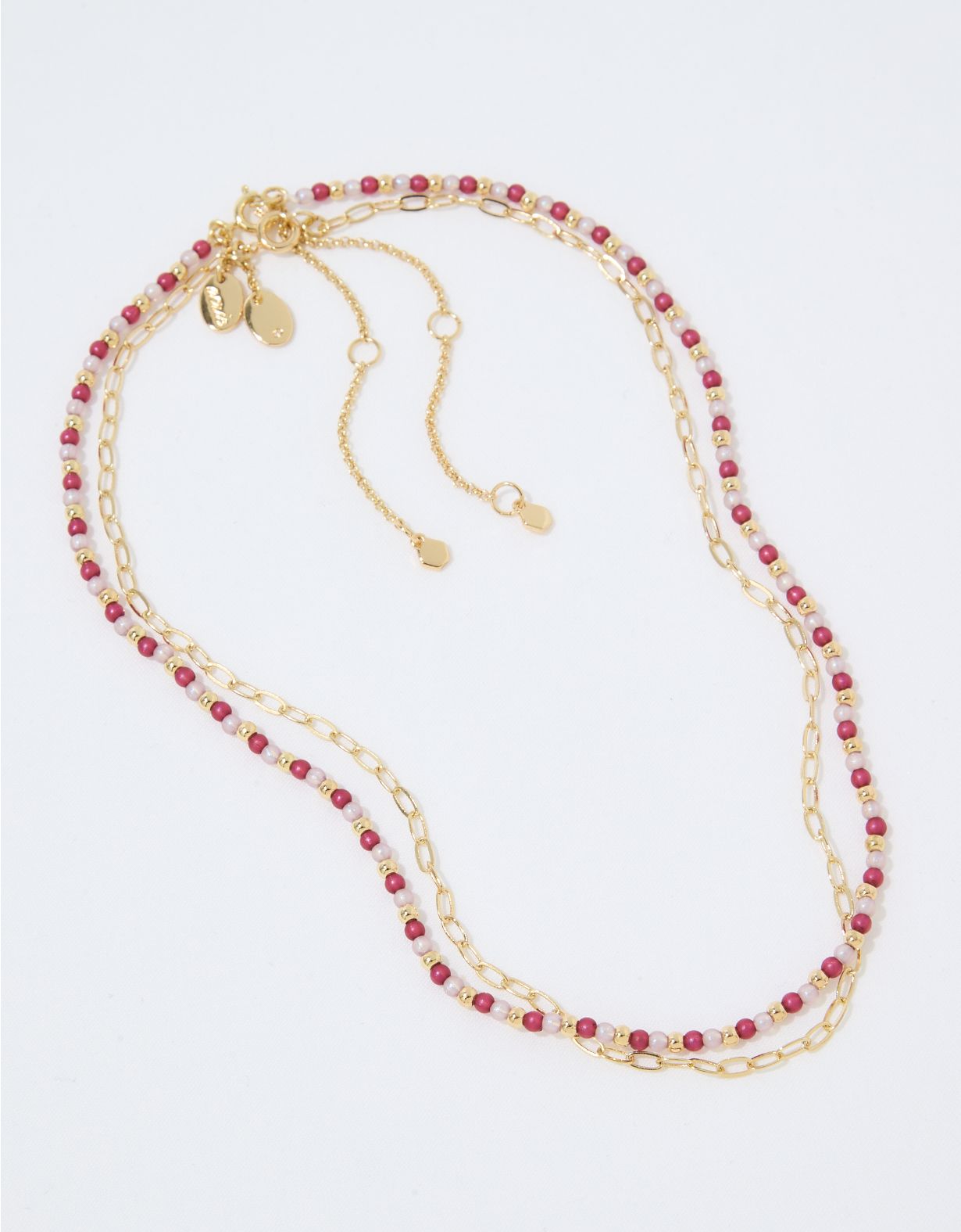 Aerie Iridescent Bead Necklace Pack