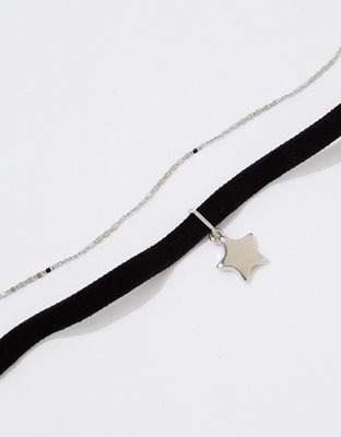 Aerie Velvet Star Choker Pack — фото 2