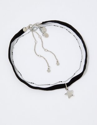 Aerie Velvet Star Choker Pack