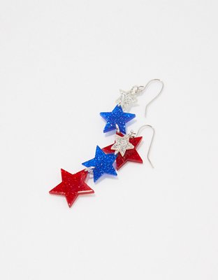 Aerie Fourth of July Earrings