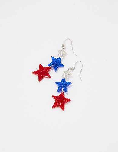 Aerie Fourth of July Earrings