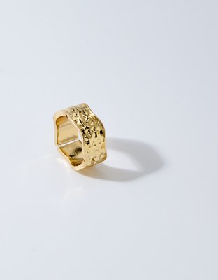 Aerie Hammered Texture Ring