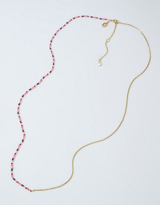 Aerie Multi Faceted Bead Belly Chain