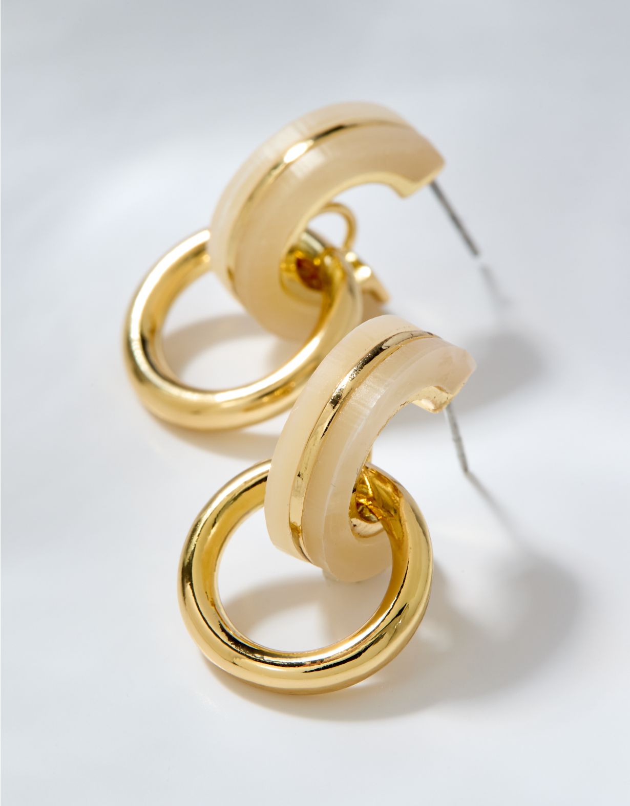 Aerie Double Hoop Dangle Earrings