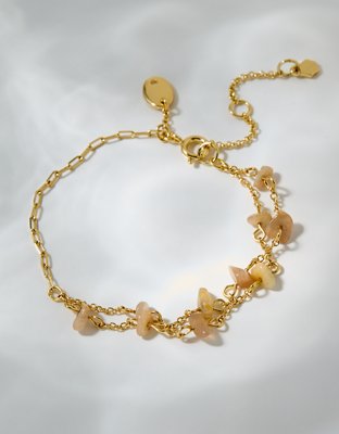 Aerie Pebble Stone Bracelet