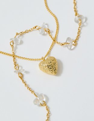 Aerie Pebble Stone Necklace