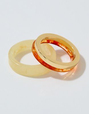 Aerie Resin Ring 2-Pack