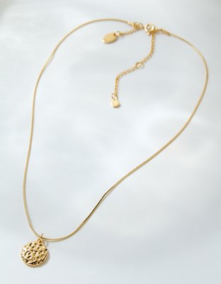 Aerie Dainty Coin Necklace — фото 2