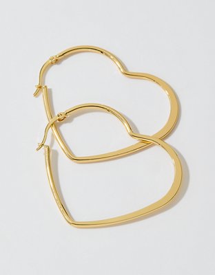 Pura Vida Gold Heart Earrings