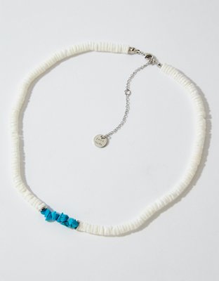 Pura Vida Turquoise Puka Shell Necklace