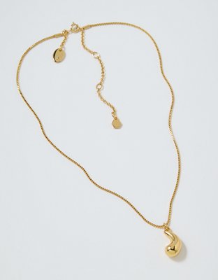 Aerie Dainty Droopy Statement Necklace