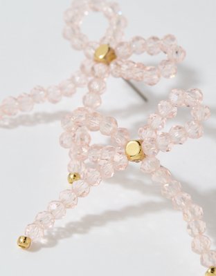 Aerie Beaded Bow Earrings — фото 2