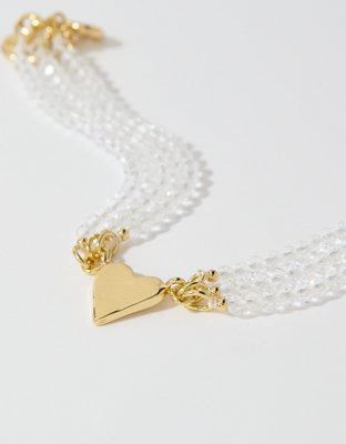 Бельё Hammered Heart Bracelet — Aerie — фото 2