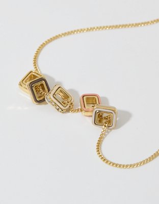 Aerie Color Pop Rhinestone Necklace — фото 2