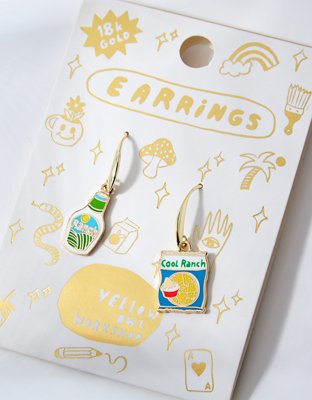Aerie Yellow Owl Cool Ranch Earrings — фото 2