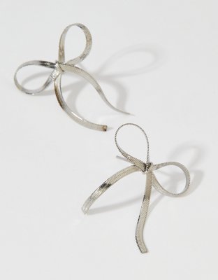 Aerie Snake Bow Earrings