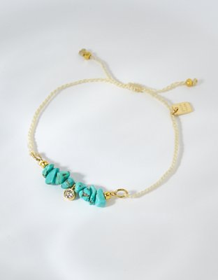 Pura Vida Turquoise Bead Bracelet