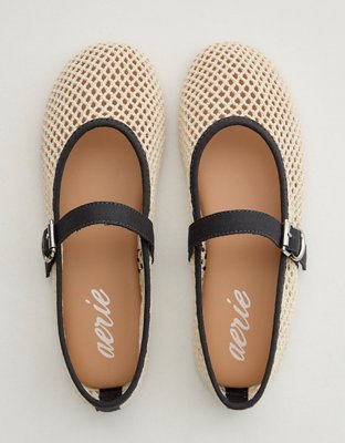 Aerie Crochet Ballet Flats