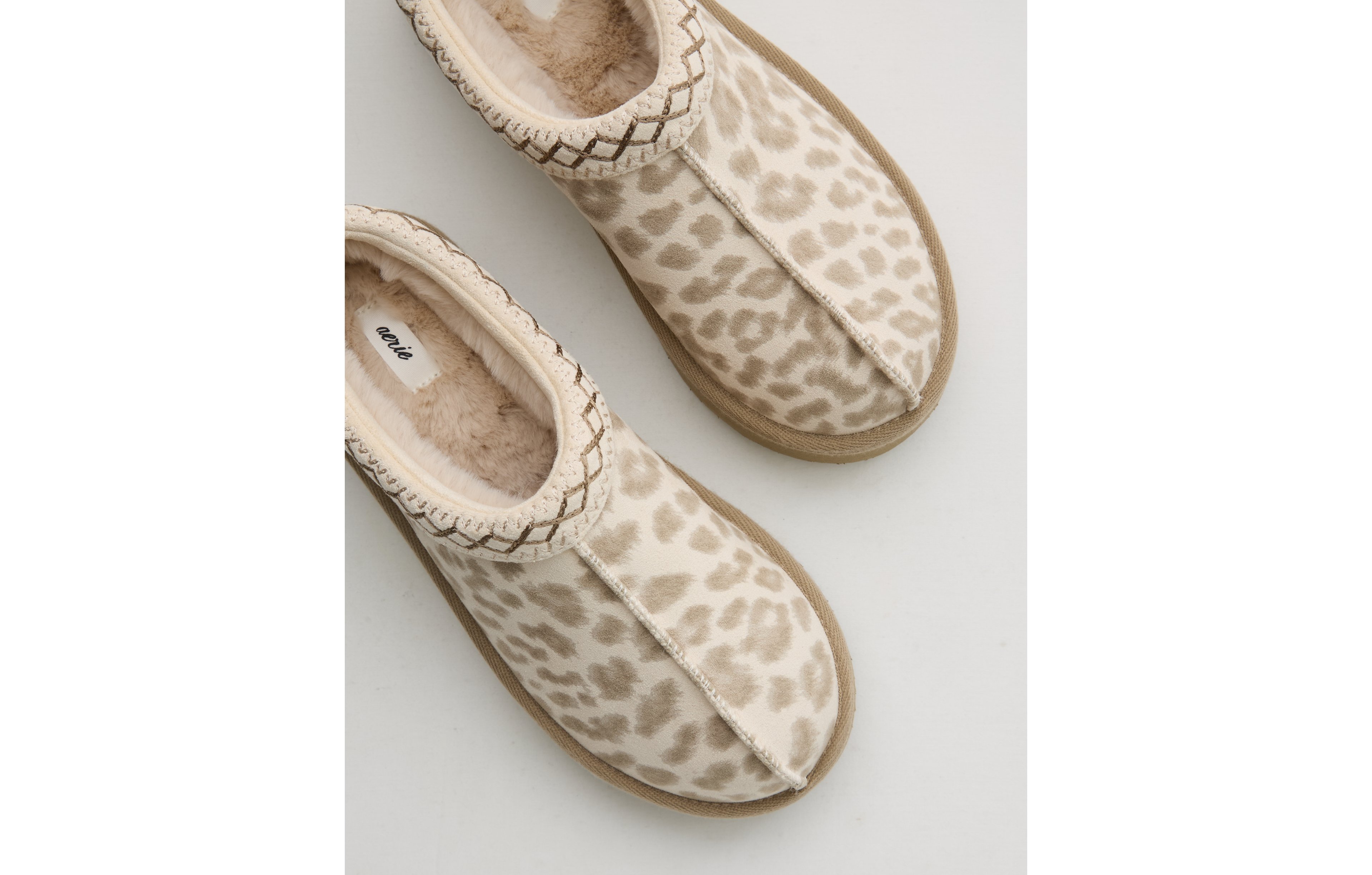 Aerie Embroidered Slippers