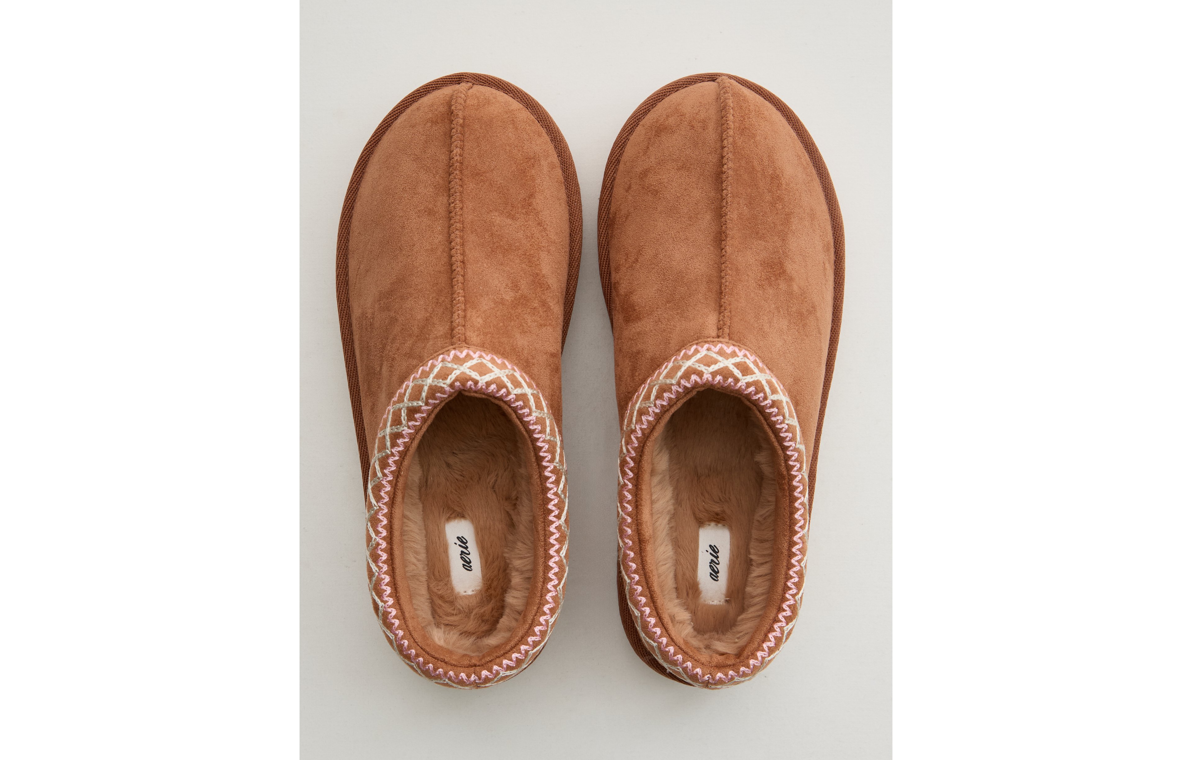 Aerie Embroidered Slippers