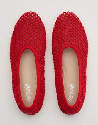 Aerie Crochet Ballet Flat