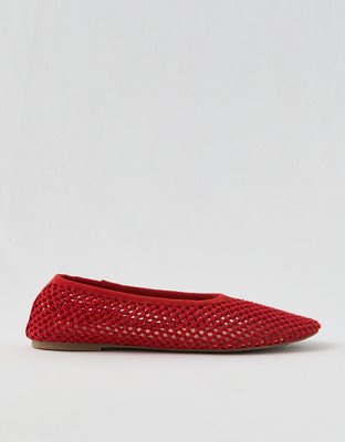 Aerie Crochet Ballet Flat from American Eagle - $39.95