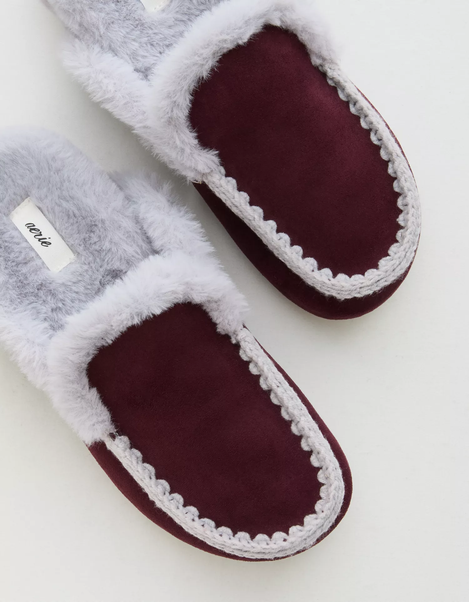 Aerie Contrast Stitch Slippers - thumbnail 3