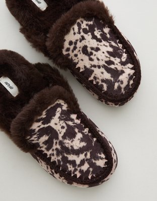 Aerie Contrast Stitch Slippers