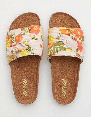 aerie criss cross slippers
